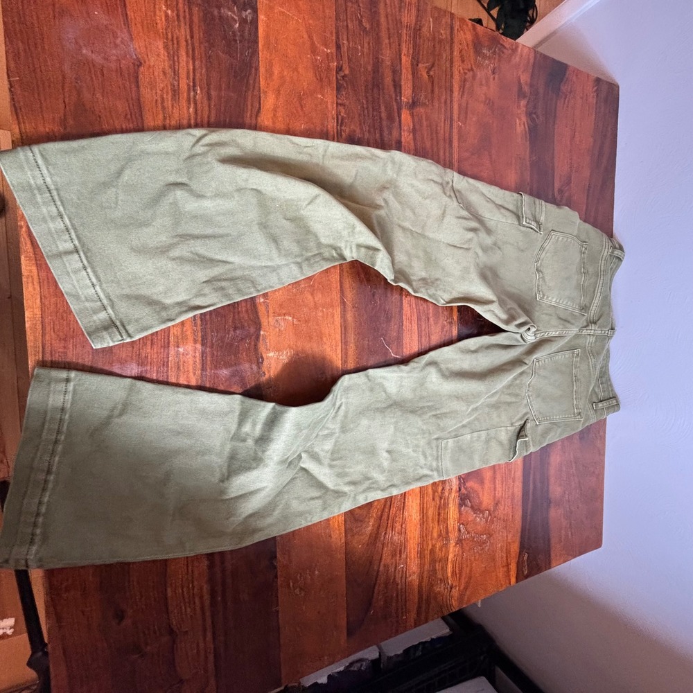 Wide Leg Cargo - Vervet sz 30 - Olive Green - Picture 7 of 8